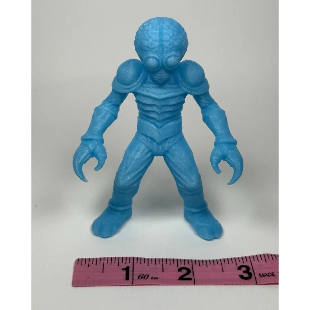 This Island Earth Metaluna Monster Blue Glow In The Dark Toy